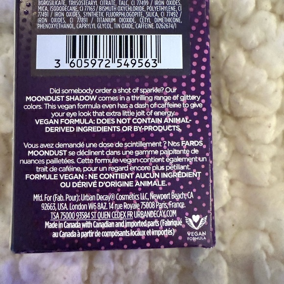 Urban Decay Moon Glitter Eye Shadow in Lithium New - Picture 3 of 5